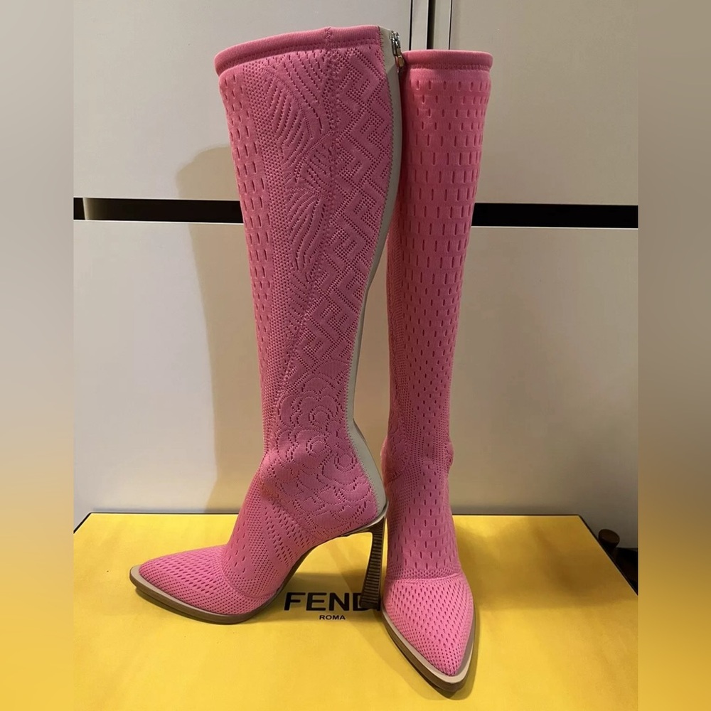 Fendi stretch coibri boots